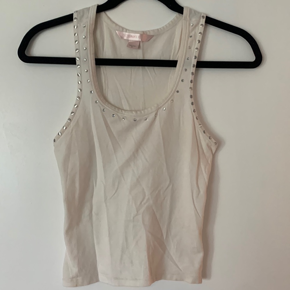 White Victoria secret tank top